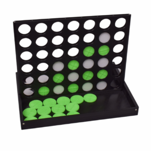 Gra ,,4 w rzędzie” dla osób widzących, słabowidzących i niewidomych